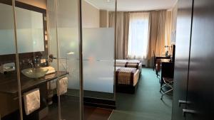 Posezení v ubytování Hotel Lumière an der Messe