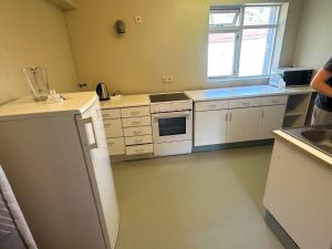 Eldhús eða eldhúskrókur á Studlagil INN Hostel