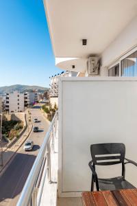 Balkón nebo terasa v ubytování ALNES HOTEL