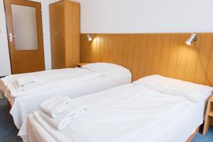 Postel nebo postele na pokoji v ubytování Hotel Tatrawest