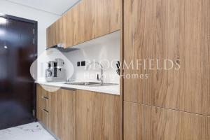 Η κουζίνα ή μικρή κουζίνα στο Bloomfields Hidden Gem Stu Al Maryah Vista