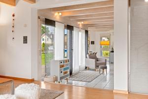 Istumisnurk majutusasutuses Villa architecte lumineuse avec jardin privé