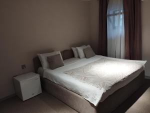 Postel nebo postele na pokoji v ubytování Dastan Hotel Baku