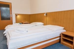 Postel nebo postele na pokoji v ubytování Hotel Tatrawest