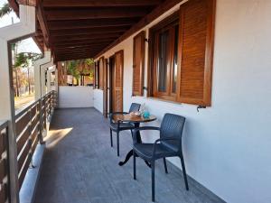 Balkón nebo terasa v ubytování Artemis Villa in Asprovalta + 30 fotografií