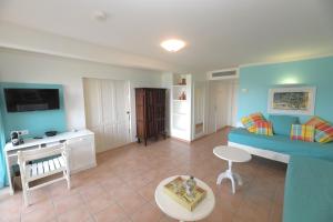 Area soggiorno di 2 Pièces Premium avec terrasse vue mer Résidence Pierre et Vacances