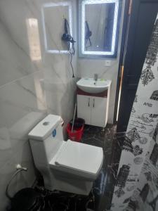 Koupelna v ubytování Пляжный дом + 8 fotografií