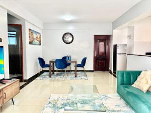 Χώρος καθιστικού στο Mideya Gardens