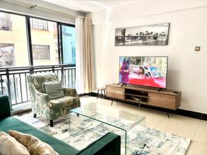 Μια τηλεόραση ή/και κέντρο ψυχαγωγίας στο Mideya Gardens