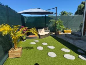 Zahrada ubytování Un Petit Coin Paisible