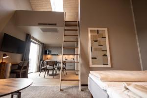 Posezení v ubytování Hotel Melfarhus