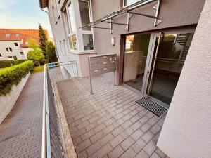 Balkón nebo terasa v ubytování Abstatt Deluxe Loft with Spa