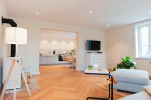 Μια τηλεόραση ή/και κέντρο ψυχαγωγίας στο Ilsehof Apartment Ruth