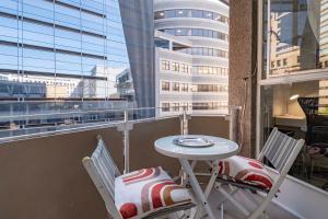 Μπαλκόνι ή βεράντα στο Heart of CapeTown City Studio - Within 5mins walk to V&A or CTICC