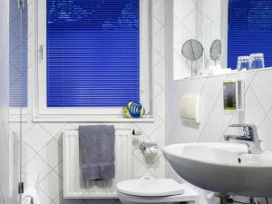 Koupelna v ubytování Hotel Purucker