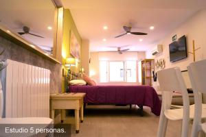 Postel nebo postele na pokoji v ubytování Chueca - Room Apartments