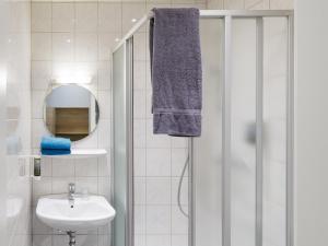 Koupelna v ubytování Hotel Purucker