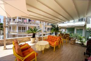Balkón nebo terasa v ubytování Jadran Apartments