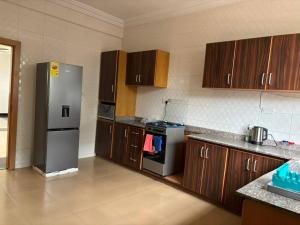 Kuchyň nebo kuchyňský kout v ubytování Eden Luxe House