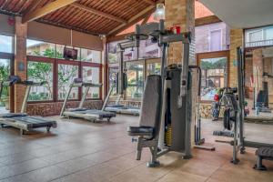 Fitness centrum a/nebo fitness zařízení v ubytování Salinas Maceio All Inclusive Resort