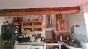 Dapur atau dapur kecil di Vacances reposantes
