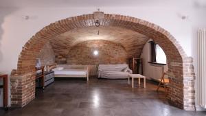 Postel nebo postele na pokoji v ubytování B&B Appartamento - IL RIONE
