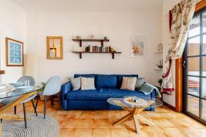 Χώρος καθιστικού στο La Marina Suite