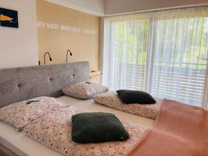 Letto o letti in una camera di Haus Lasaun