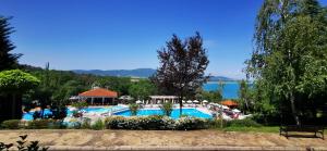 a view of a resort with a swimming pool at Stela Apartment in Santa Marina Holiday in Sozopol