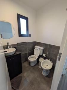 Koupelna v ubytování Cabaña Container en Viñedos