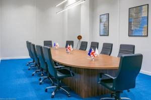 Konferenční prostory v ubytování Lavish Sea View Aparthotel in Orbi City Batumi