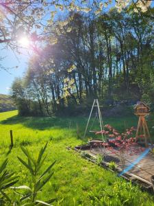 Zahrada ubytování Ferienwohnung Kiefernwald