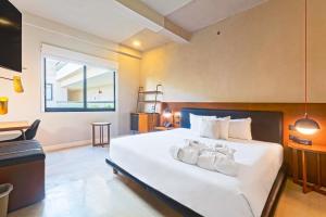 Postel nebo postele na pokoji v ubytování Mex Hoteles