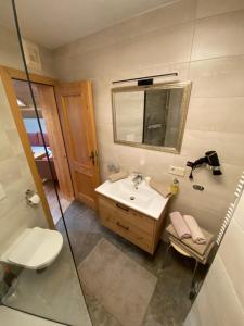 Koupelna v ubytování Haus Stabentheiner