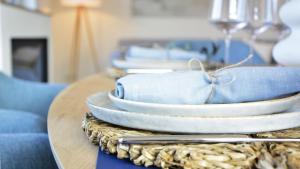 Χώρος καθιστικού στο Nordseekrabbe F3 - Tossens