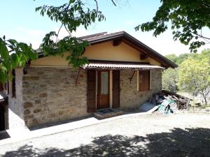 Bygningen som feriehuset ligger i