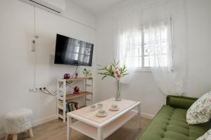 Μια τηλεόραση ή/και κέντρο ψυχαγωγίας στο Apartamento Mayo 2