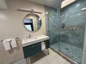 Vannituba majutusasutuses Lighthouse Suites