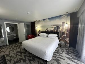 Voodi või voodid majutusasutuse Lighthouse Suites toas