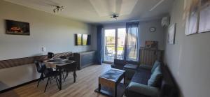 Χώρος καθιστικού στο Apartament Słoneczny