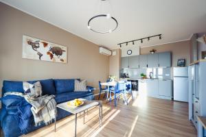 Η κουζίνα ή μικρή κουζίνα στο Meet and Greet, apartament przy hali koncertowej