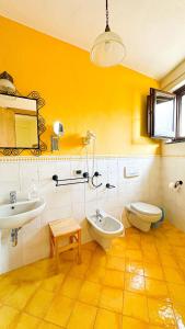 Koupelna v ubytování Suite Casa Santicelli Maratea