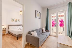 Postel nebo postele na pokoji v ubytování Feria Corner