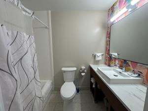 Vannituba majutusasutuses Lighthouse Suites