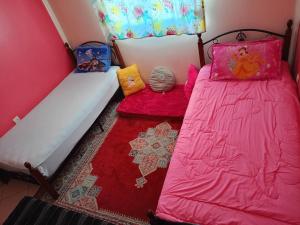 Uma cama ou camas num quarto em Alura