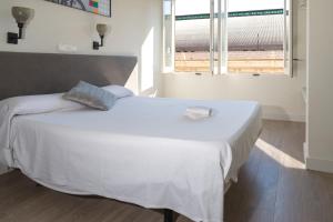 Postel nebo postele na pokoji v ubytování NWT Central Station Valencia