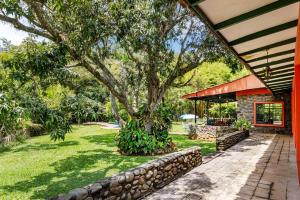 Zahrada ubytování Casa Finca Jaivana