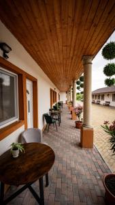 A balcony or terrace at Airport Károly Centrál