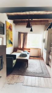 Katil atau katil-katil dalam bilik di Vila Organica