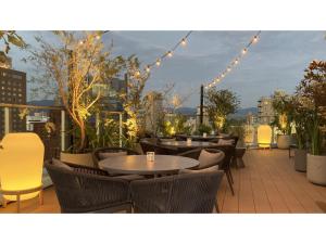 Гостиная зона в THE KNOT HIROSHIMA - Vacation STAY 32467v